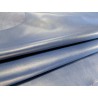 demi peau de cuir de veau lisse bleu denim - maroquinerie - ameublement - cuirenstock