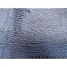 morceau de cuir de requin - noir bleuté - Cuir en Stock