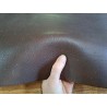 Collet de vache tannage végétal grainé nuancé marron - Cuir en Stock