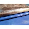 Lot de 2 peaux de cuir - promotions bonnes affaires - maroquinerie - Cuirenstock
