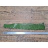 Peau de crocodile véritable - Vert kaki - Cuir en Stock