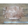 Lot de 2 peaux de cuir de lézard - B - Bambou/Rose - Cuir en Stock