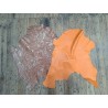 Lot de 2 peaux de cuir d'agneau et de chèvre - G - Cuir en Stock