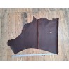 Demi-peau de cuir gras pullup - Marron - C - Cuir en Stock