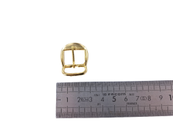 Boucle à effet moulure - Laiton - 15mm - Cuir en Stock