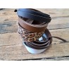 lot de 5 bandes de cuir 2eme choix - maroquinerie - accessoires - cuirenstock