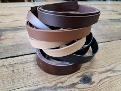 Lot de 5 bandes de cuir classique ou à effet - 2ème choix
