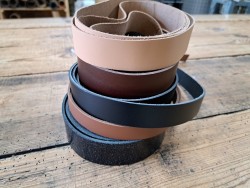 Lot de 5 bandes de cuir classique ou à effet - 2ème choix