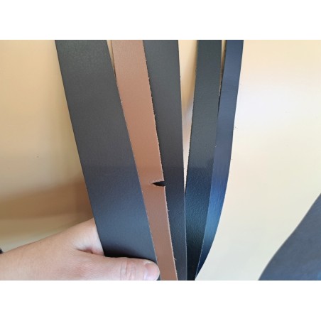 Lot de 5 bandes de cuir classique ou à effet - 2ème choix
