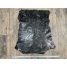Peau de cuir d'agneau grain sovietico noir - maroquinerie - ameublement - Cuir en Stock