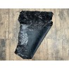 Peau de cuir d'agneau grain sovietico noir - maroquinerie - ameublement - Cuir en Stock
