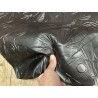 Peau de cuir de mouton grain sovietico marron ébène - maroquinerie - ameublement - Cuir en Stock