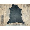 Peau de cuir de mouton grain sovietico noir mat - maroquinerie - ameublement - Cuir en Stock