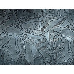 Peau de cuir de mouton grain sovietico noir mat - maroquinerie - ameublement - Cuir en Stock