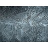 Peau de cuir de mouton grain sovietico noir mat - maroquinerie - ameublement - Cuir en Stock