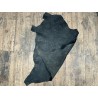Peau de cuir de mouton grain sovietico noir mat - maroquinerie - ameublement - Cuir en Stock