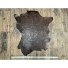 Peau de cuir de mouton grain sovietico brun café - maroquinerie - ameublement - Cuir en Stock