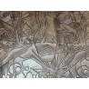 Peau de cuir de mouton grain sovietico brun café - maroquinerie - ameublement - Cuir en Stock