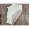 Peau de cuir de mouton grain sovietico ivoire - maroquinerie - ameublement - Cuir en Stock