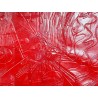 Peau de cuir d'agneau grain sovietico rouge vif - maroquinerie - Cuir en Stock