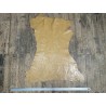 Peau de cuir d'agneau grain sovietico beige sable - maroquinerie - Cuir en Stock