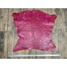 Peau de cuir de mouton tannage végétal grain sovietico fuchsia - maroquinerie - ameublement - Cuir en Stock