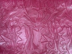 Peau de cuir de mouton tannage végétal grain sovietico fuchsia - maroquinerie - ameublement - Cuir en Stock