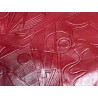 Peau de cuir de chèvre grain sovietico rouge profond - maroquinerie - Cuir en Stock