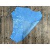 Peau de cuir de chèvre grain sovietico bleuet - maroquinerie - Cuir en Stock