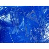 Peau de cuir de chèvre grain sovietico bleu cyan - maroquinerie - Cuir en Stock