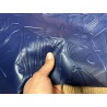 Peau de cuir de chèvre grain sovietico bleu marine mat - maroquinerie - Cuir en Stock