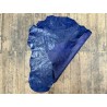 Peau de cuir de chèvre grain sovietico bleu marine mat - maroquinerie - Cuir en Stock