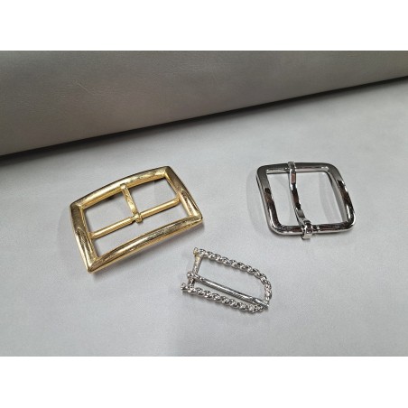LOT de 3 boucles de ceinture - A - 15mm / 35mm / 50mm