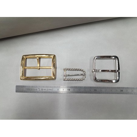 LOT de 3 boucles de ceinture - A - 15mm / 35mm / 50mm