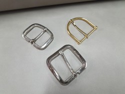 LOT de 3 boucles de ceinture - P - 35mm / 40mm
