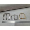 LOT de 3 boucles de ceinture - P - 35mm / 40mm