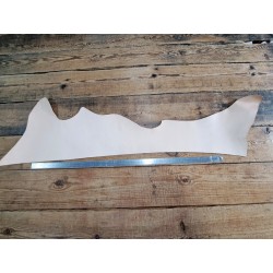Bande de cuir de collet de vache végétal - Naturel - Cuir en Stock