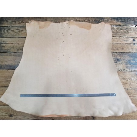 collet vache végétal - naturel - ceinture - holster - étui couteaux - cuirenstock