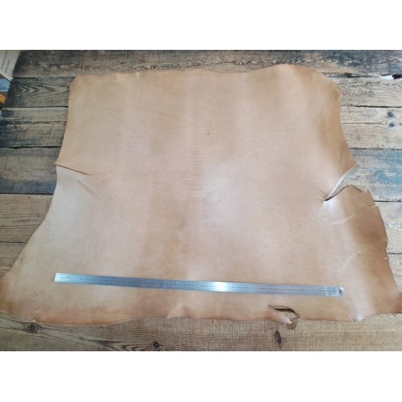 collet vache végétal - naturel - ceinture - holster - étui couteaux - cuirenstock