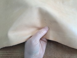 fleur collet vache végétal - naturel - ceinture - holster - étui couteaux - Cuirenstock