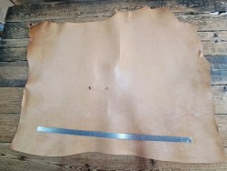 collet vache végétal - naturel - ceinture - holster - étui couteaux - cuirenstock