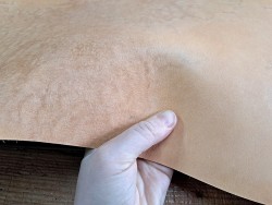 collet vache végétal - naturel - ceinture - holster - étui couteaux - cuir en stock