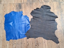 Lot de 2 peaux de cuir petit prix - Bonnes affaires - Cuir en Stock