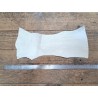 Lot de 2 pattes d'autruche - A - Blanc/Gris anthracite - Cuir en Stock