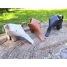 Kit DIY éléphant cuirenstock Animaux en cuir à monter soi-même déco