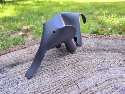 Kit DIY éléphant cuirenstock Animaux en cuir à monter soi-même déco