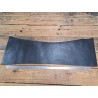 Bande de collet tannage végétal grainé - Noir - Cuir en Stock