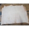 Collet de vache tannage végétal nubuck - Naturel