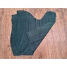 Peau de veau velours effet tressé - vert forêt - Maroquinerie - cuirenstock