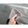 Peau de cuir de porc métallisé argent - Gris - Cuirenstock